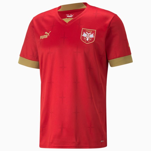 Tailandia Camiseta Serbia Primera equipo 2022-23 Rojo